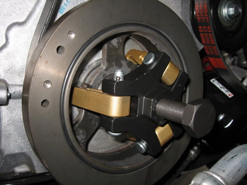 Chrysler harmonic balancer puller tool